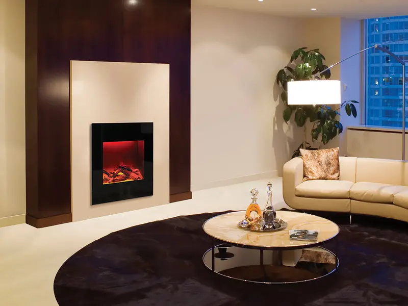 Amantii Wm-Bi-2428-Vlr 24-Inch Zero-Clearance Electric Fireplace For Wall, Corner, Or Recessed Installation 1