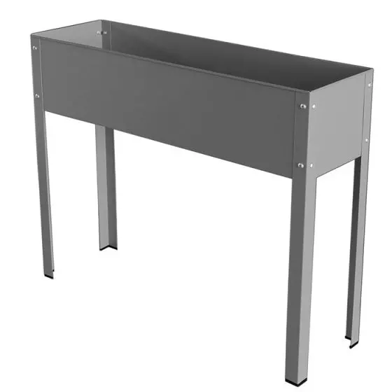 Freising Galvanised Metal Raised Garden Bed 1