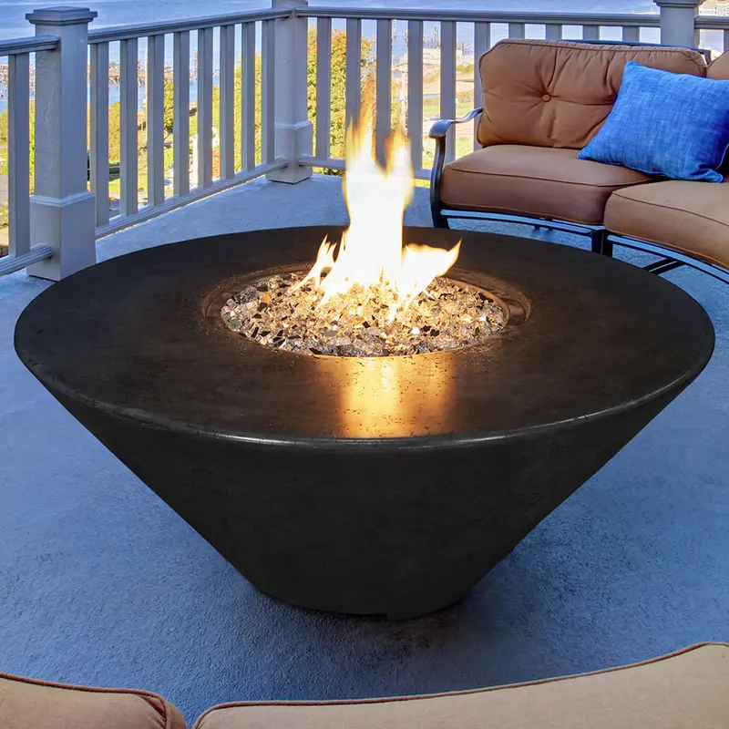 Grand Canyon Olympus Round Gas Fire Pit Table 1
