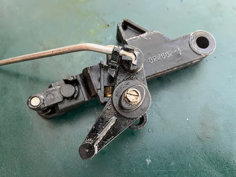 Mercury 30–60 Hp Efi Throttle & Shift Components – Includes Throttle Lever (822682A4), Shift Rod (850162), And Shift Lever (8259571) 1