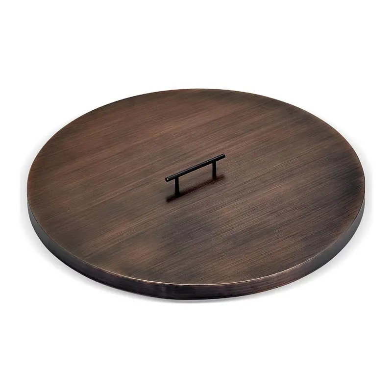 Oil-Rubbed Bronze Fire Pit Lid – Compatible With Ob-Ss-Lcb-25 Pan 1