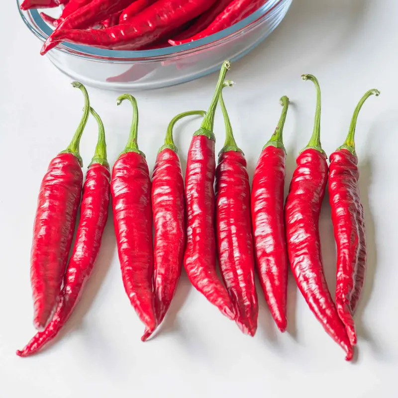 'Sigaretta Di Bergamo' Chilli Pepper Seeds – Mild, Long, Italian Heritage Variety 1