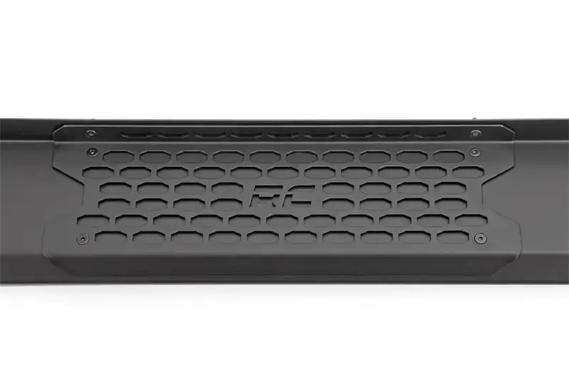 Rough Country Srb072291 Hd2 Cab-Length Running Boards – 91" Black Powder-Coated Step For Toyota Tundra Crewmax 1